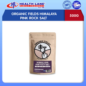 ORGANIC FIELDS HIMALAYA PINK ROCK SALT (500G)